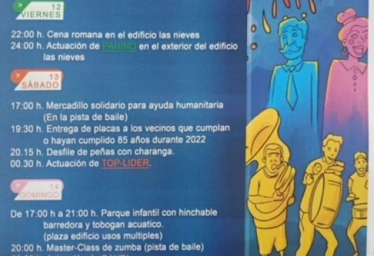 FIESTAS PATRONALES ASUNCION 2022